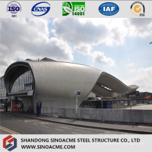 Steel Structure Pipe Truss Building para la estación de autobuses